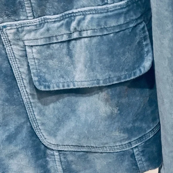 Women’s Velvet Teal i.e. Relaxed Blazer Jacket - READ DESCRIPTION!! - Picture 3 of 3